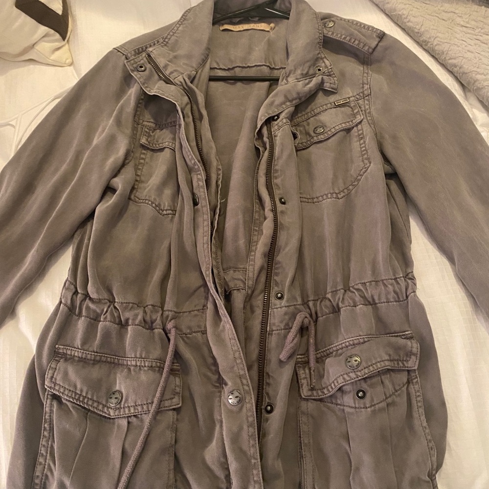Grey cargo jacket